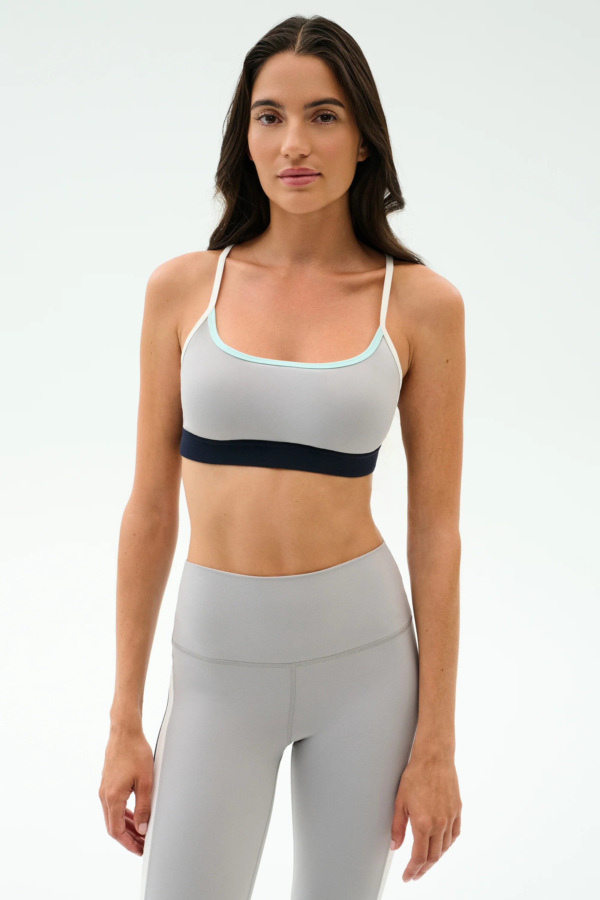 Emerson Airweight Bra - Dove Grey/Indigo | Splits59.com