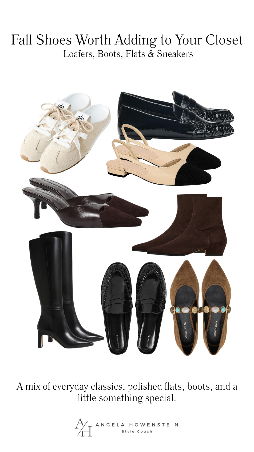 A few fall shoes worth adding to your closet! From everyday sneakers and loafers to ballet flats, boots, and a little heel, these are the versatile styles that can work with so many fall outfits.

👩‍💻 LTK PRO TIPS
❤️ Heart = Support my posts ;-)
🔖 Save = Get sale & restock alerts for the things you love!
📋 Lists = Keep favorites organized (List ideas: Christmas, Birthdays, and Vacations!)
📲 Share = Send lists and products to a friend (or your daughters like me).
💬 Comment = Ask me anything, and I’ll answer. ;-) 

 #LTKootd #LTKSeasonal #LTKOver40