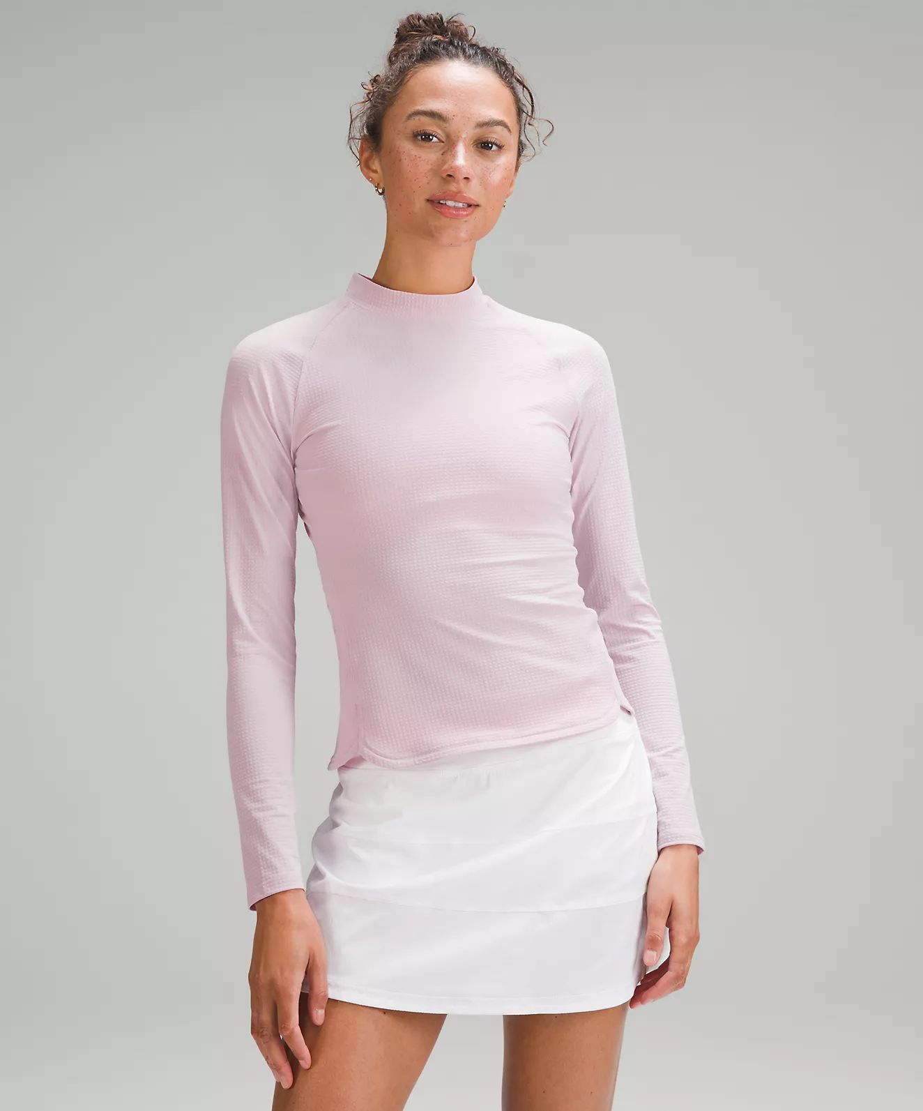 Grid-Texture Tennis Long-Sleeve Shirt | Lululemon (US)
