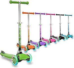 3Style Scooters | RGS-1 Kids Scooter | LED Light Up Wheels | Adjustable & Foldable Design | 3-12 ... | Amazon (UK)