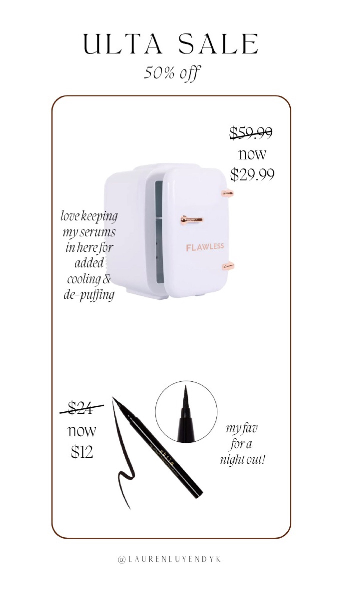 Ulta is having 50% off some of my favs! No code needed 💕

#LTKbeauty #LTKFind #LTKsalealert