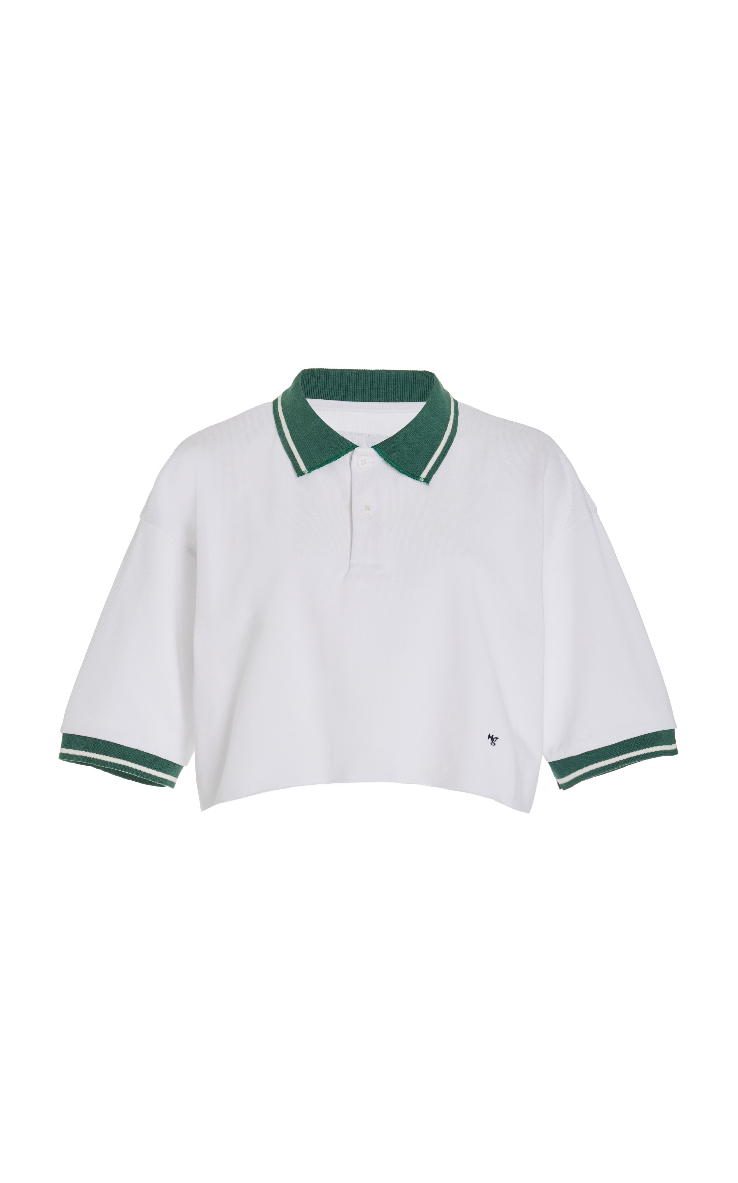 Exclusive Cropped Cotton Polo Shirt | Moda Operandi (Global)