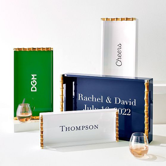 Bamboo Lacquer Serving Tray | Mark and Graham