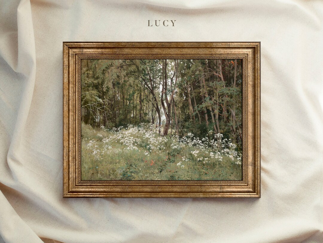 Vintage Art Framed, Vintage Landscape Painting, Antique Replica Painting, Ornate Gold Framed, Vin... | Etsy (US)