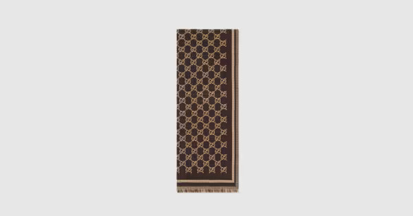 Gucci - GG wool jacquard scarf | Gucci (US)