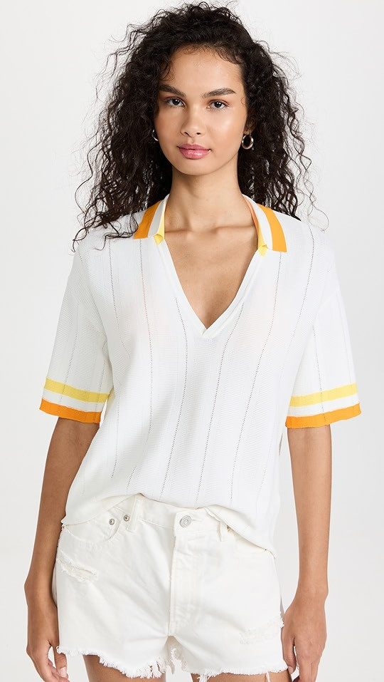 Solid & Striped The Oliver Polo Top | SHOPBOP | Shopbop