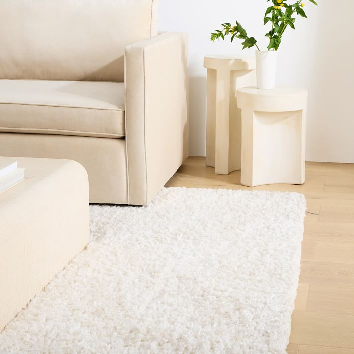 Teddy Low-Shed Shag Rug | West Elm (US)