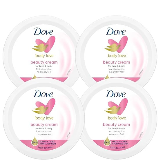 Dove Nourishing Body Care, Face, Hand, and Body Beauty Cream for Normal to Dry Skin Lotion for Wo... | Amazon (US)