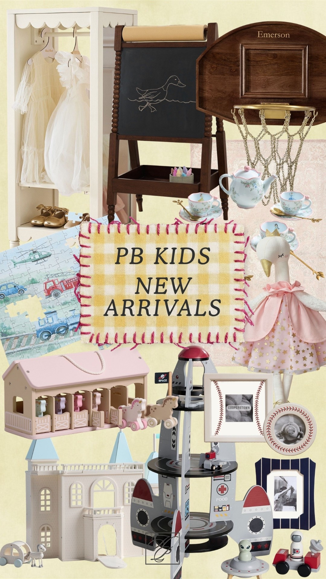 The cutest toy & furniture new arrivals from @Pottery Barn Kids! Lots of classic toys 



#kids #baby #home