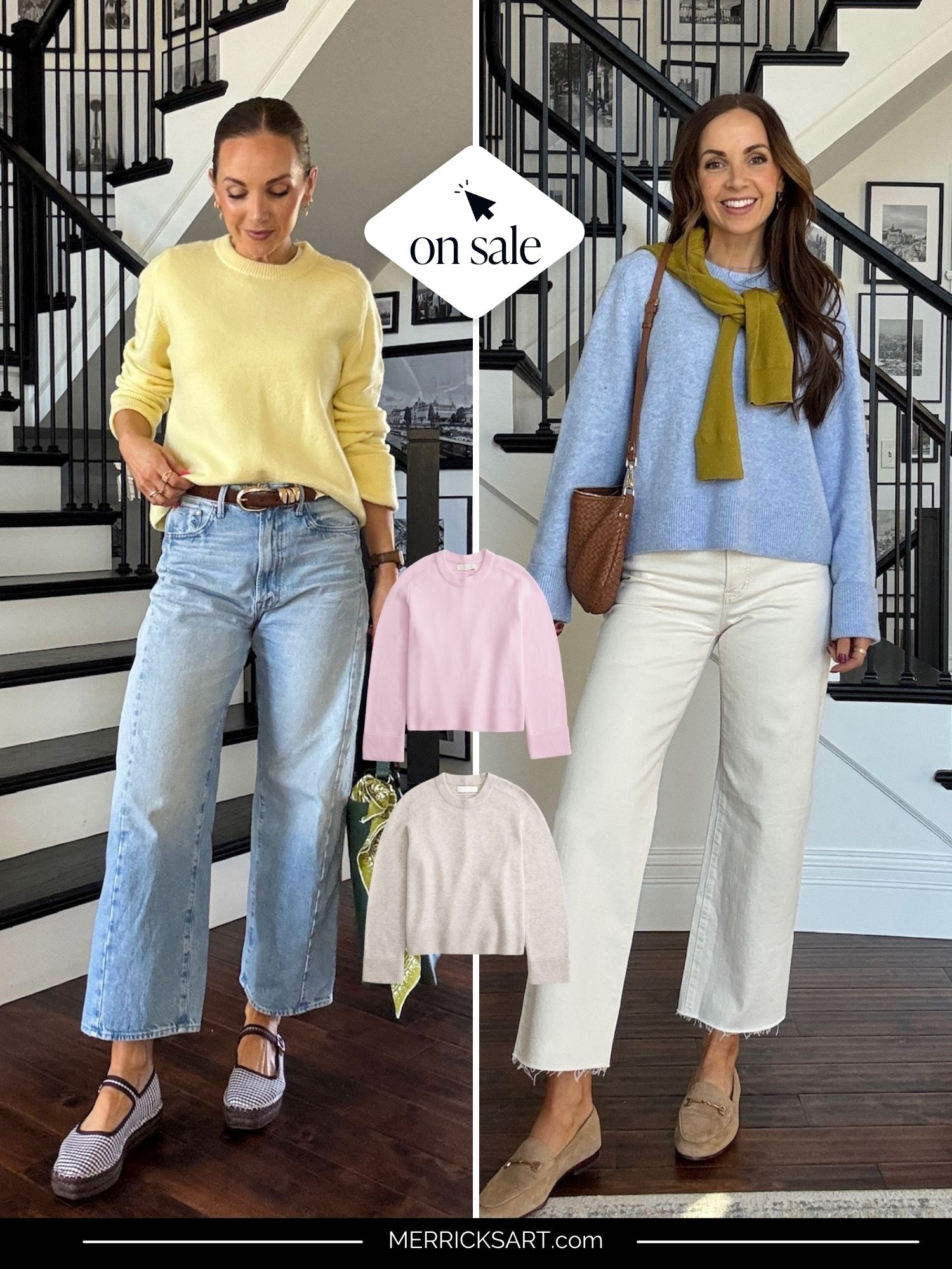 @abercrombie spring sweater is currently on sale! $15 off! Wearing a small. 

#LTKgrwm #LTKSaleAlert #LTKootd