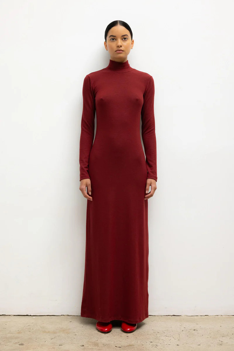 Lauren Turtleneck Maxi Dress | LESET