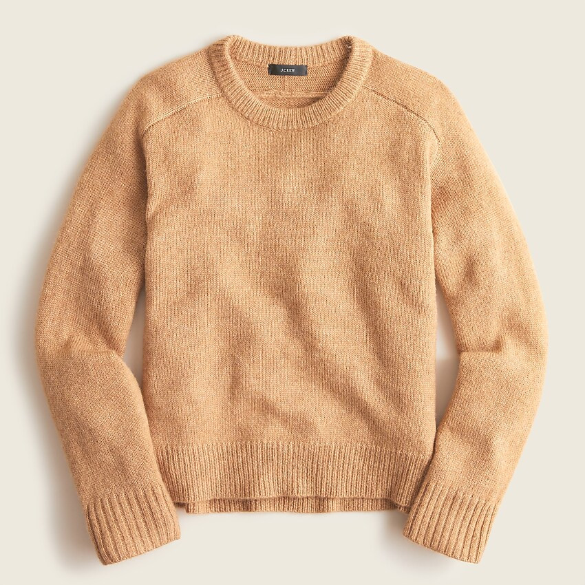 Relaxed saddle sleeve crewneck sweater | J. Crew US