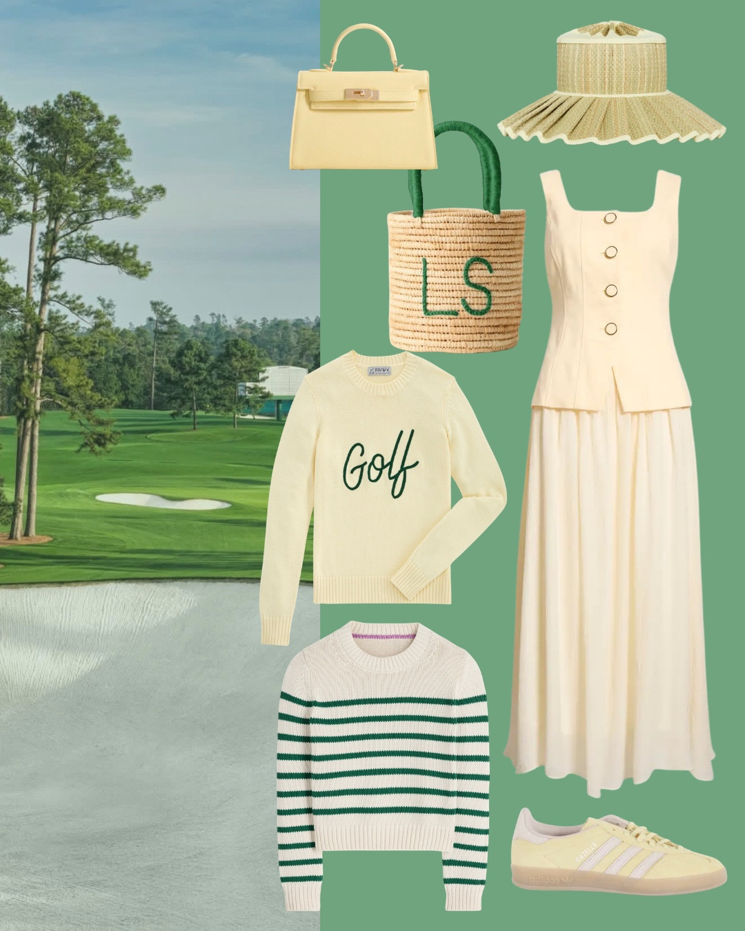What to wear to The Masters
The Masters outfit 
Golf outfit
Ladies golf style  
Masters tournament style 


#LTKActive #LTKSeasonal #LTKTravel