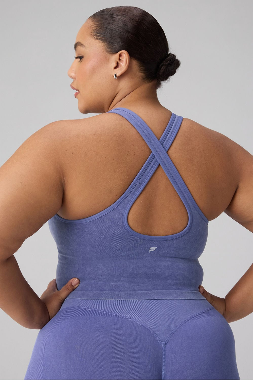 Seamless Cropped Built-In Bra Tank | Fabletics