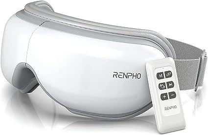 RENPHO Eye Mask with Remote Control, Bluetooth Music, Rechargeable Electric Eye Beauty Device Eye... | Amazon (CA)