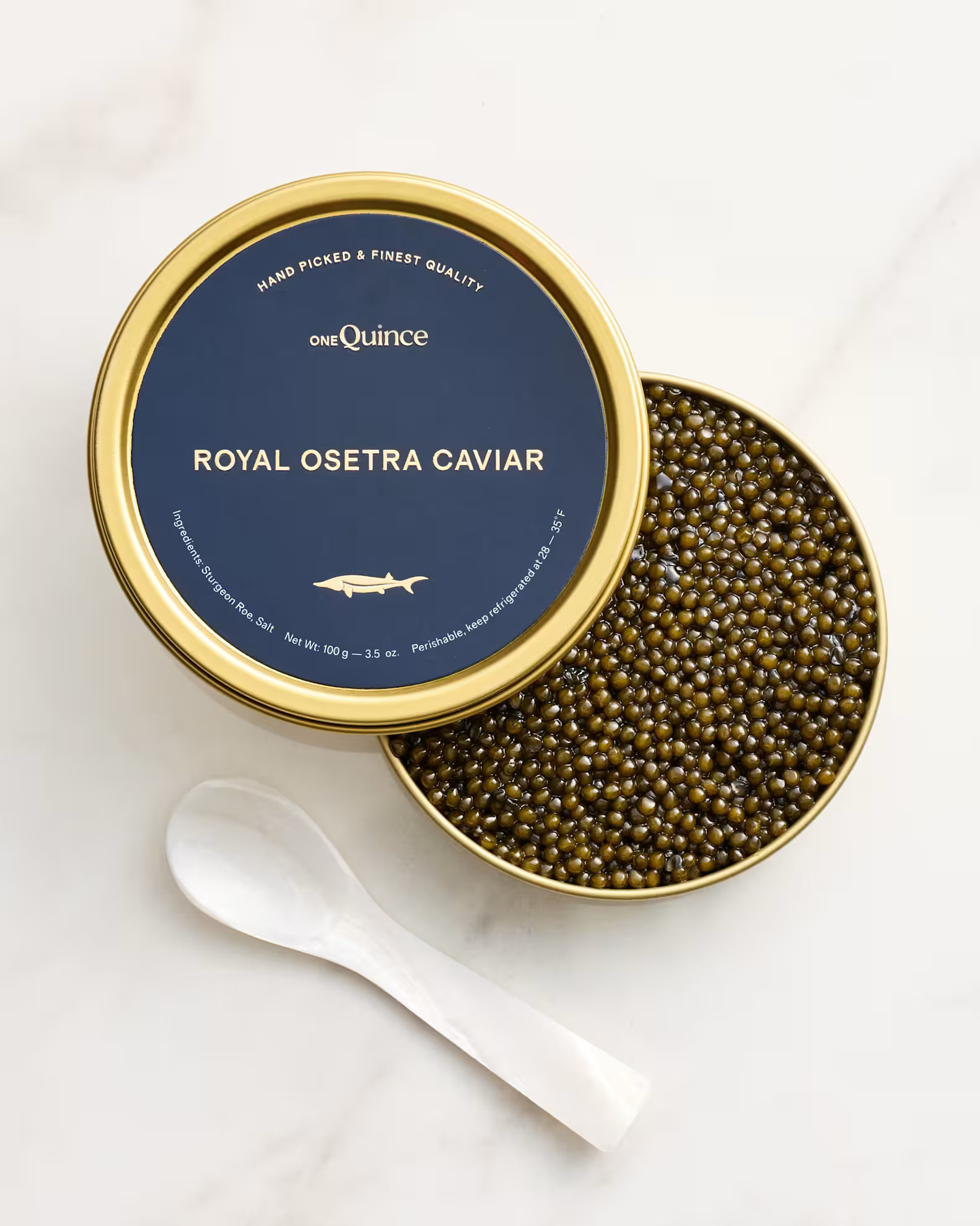 Royal Osetra Caviar in No Color | Quince