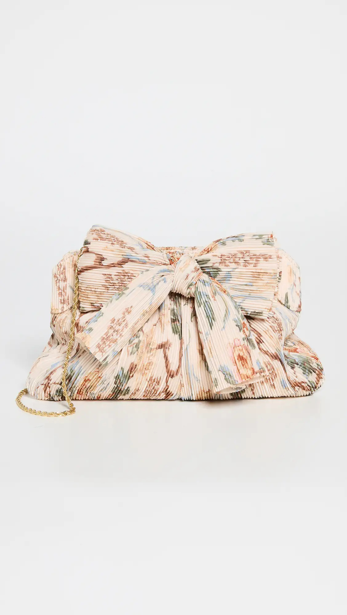 Loeffler Randall Rayne Pleated Frame Clutch with Bow | Shopbop | Shopbop