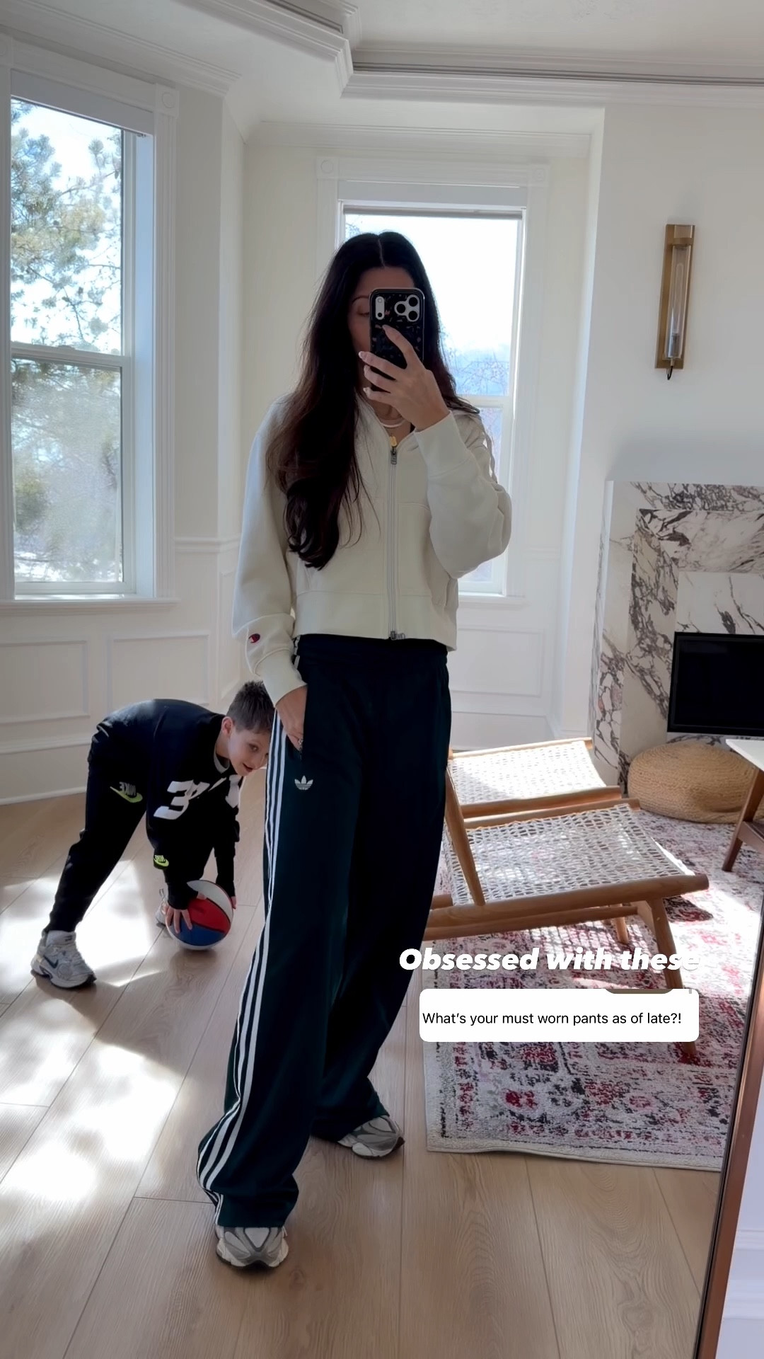 I have the size small! Runs a bit oversized! 

#LTKootd #LTKOver40 #LTKSeasonal