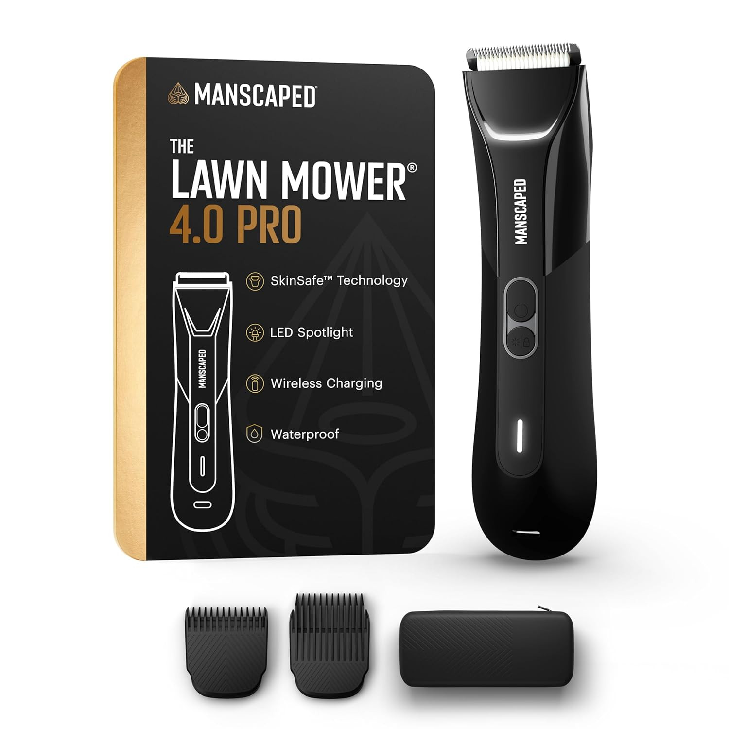 MANSCAPED® The Lawn Mower® 4.0 PRO - Groin & Body Hair Trimmer, Updated SkinSafe® Trimmer Blad... | Amazon (US)
