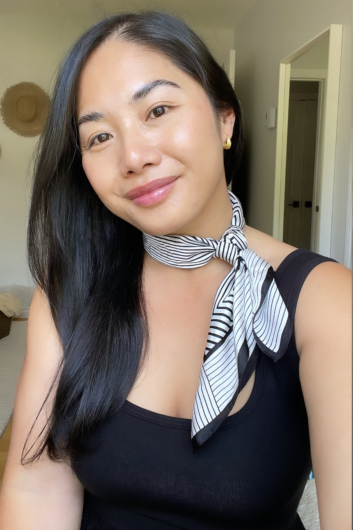 I’m in my neck scarf era! My tip is to choose ones that are 100% silk for the upmost comfort. Trust, if the pattern on the polyester one is the perfect one… still say no!

#LTKcanada #LTKsummer #LTKstyletip