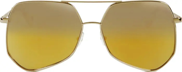 Grey Ant Megalast II 56MM Aviator Sunglasses | Nordstrom | Nordstrom