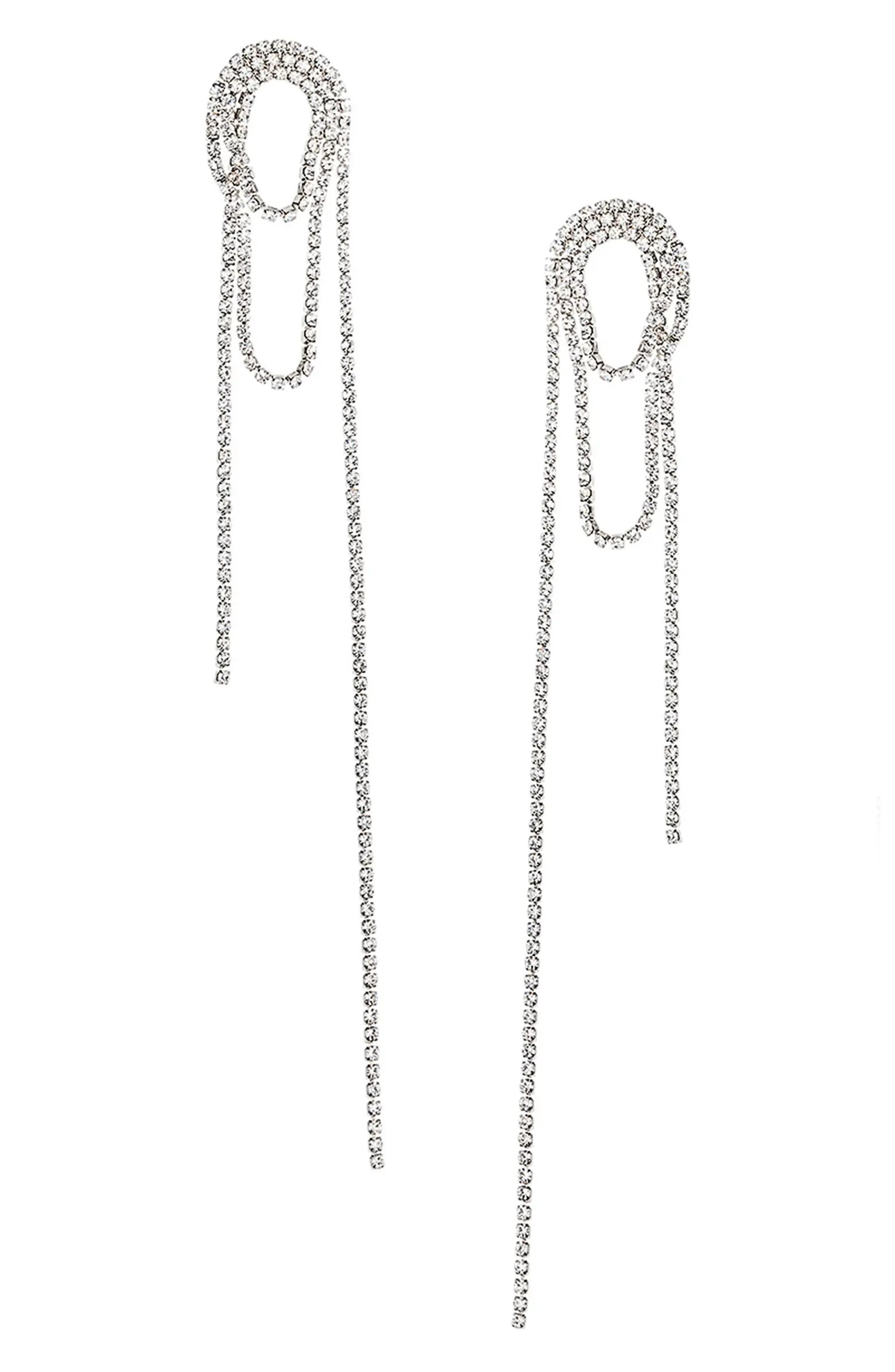 Vroom Cubic Zirconia Drop Earrings | Nordstrom