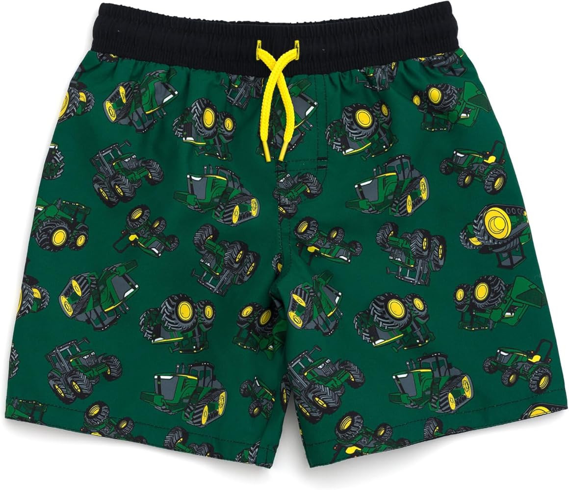 John Deere UPF 50+ Swim Trunks with Drawstring Closure Toddler to Little Kid Sizes (2T - 7) | Amazon (US)
