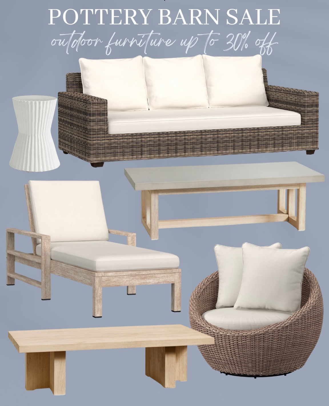 Pottery barn sale, outdoor furniture, home decor, spring decor, summer decor, chaise lounge, swivel chair, coffee table, outdoor sofa, end table 

#LTKsalealert #LTKstyletip #LTKhome