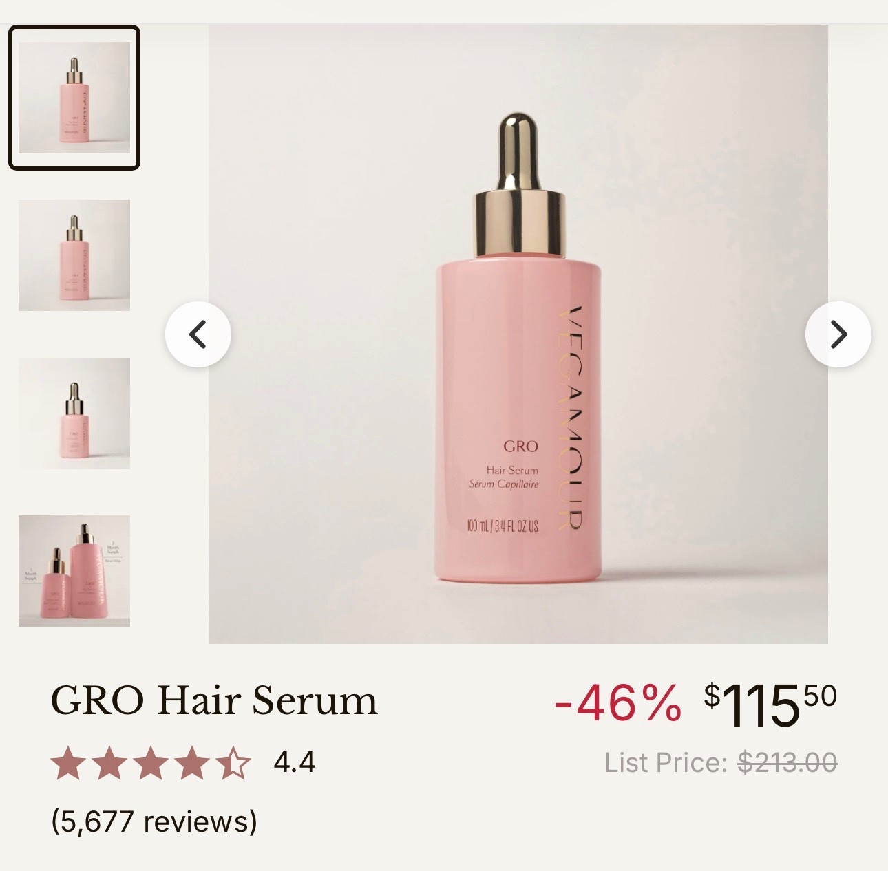 The hair growth serum I swear by and have been using for years and it’s on sale! 

#LTKmorningroutine #LTKSaleAlert #LTKOver40