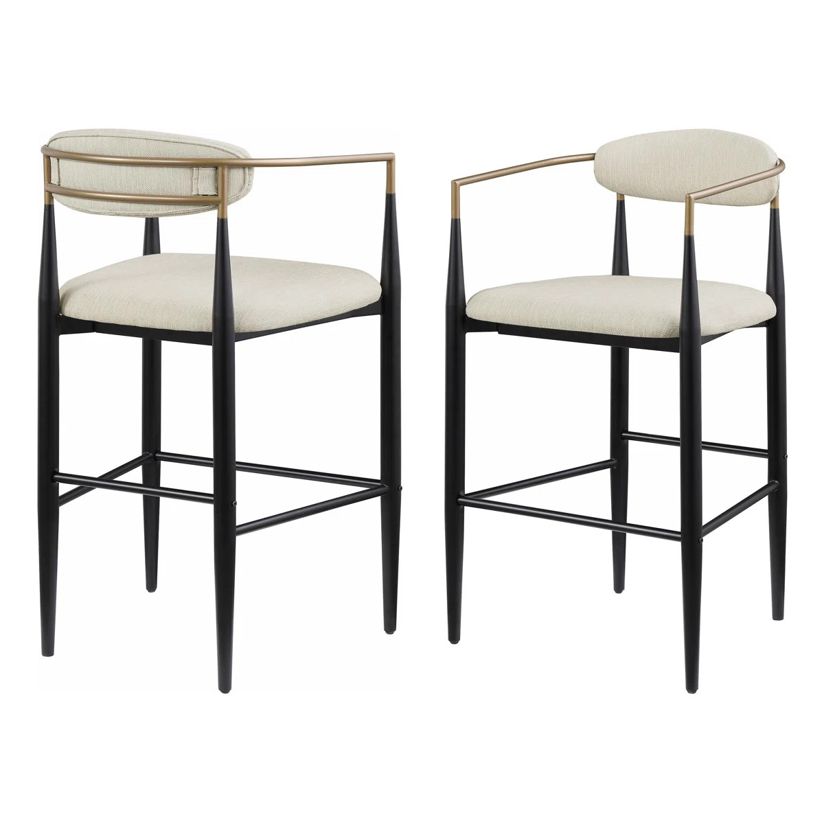 Corrigan Studio® Fabric Upholstered Counter Chair & Reviews | Wayfair | Wayfair North America