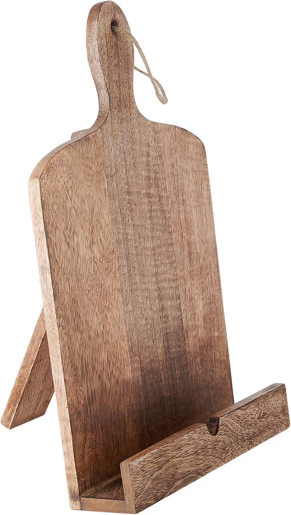 Wedding Gifts Wooden Cookbook Stand for Kitchen Counter Recipie Book Holder for Cooking, Solid Wo... | Amazon (US)