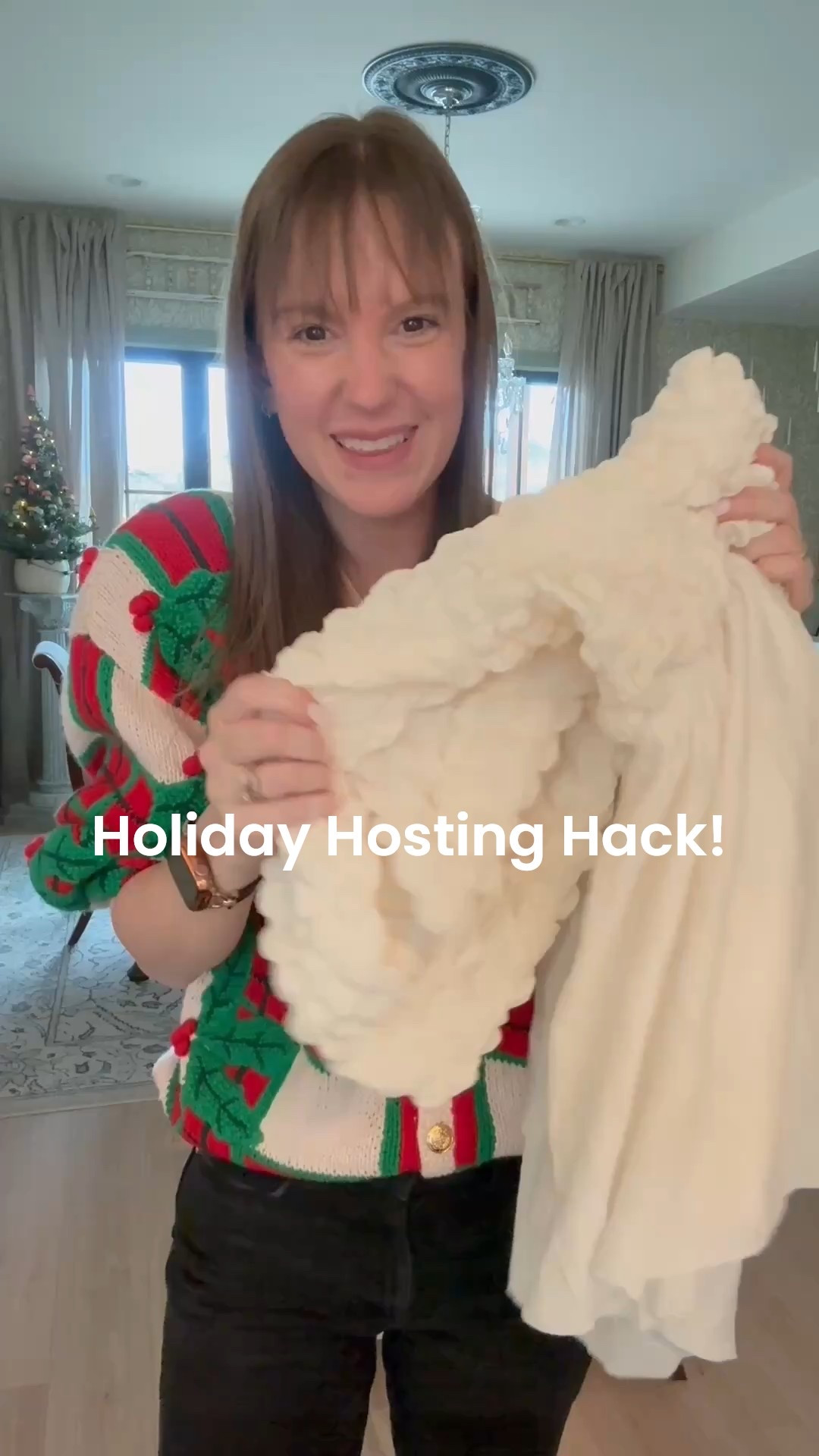 The holiday hosting hack you didn’t know you needed! Save your chairs and grab these chair covers for your next party! 

#LTKHome #LTKParties #LTKFindsUnder50