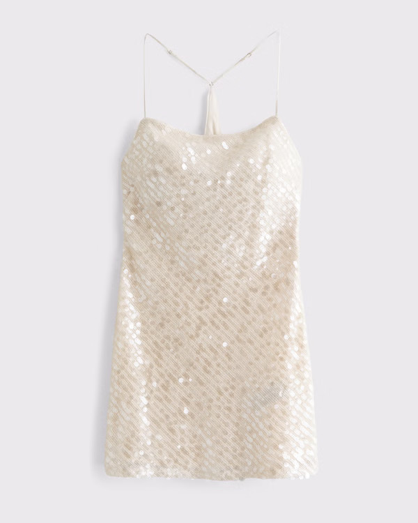 Women's Embellished Slip Mini Dress | Women's Up To 50% Off Select Styles | Abercrombie.com | Abercrombie & Fitch (US)