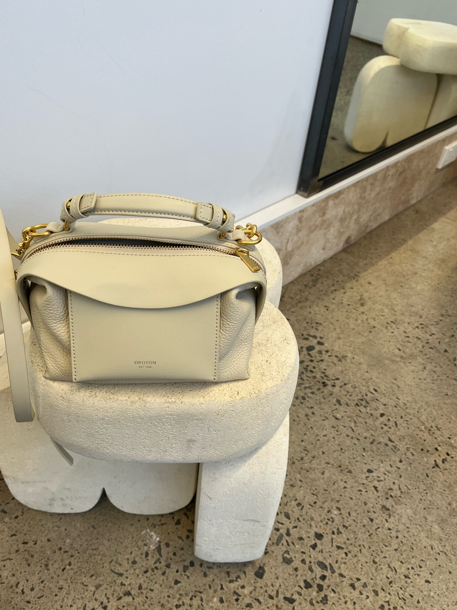 Sitting pretty 🤎 obsessed with Oroton’s range of leather bags, so many beautiful shapes and tones. 

#LTKaustralia #LTKstyletip #LTKautumn