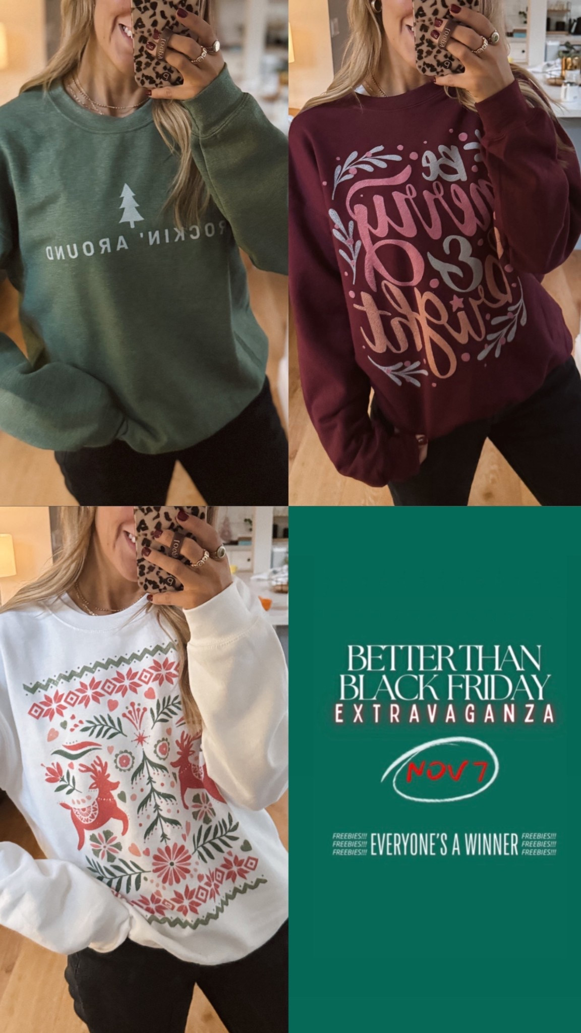 BIG SALE at @mtnmoverz this weekend!!! Every single order gets a free gift… And they are good ones. My code LINZY stacks for 35% off of even the stuff that’s already on sale! Best holiday graphics out there 🎄🎁✨

Linked to my favorites from the sale… Holiday and not!

#LTKFindsUnder50 #LTKHoliday #LTKStyleTip