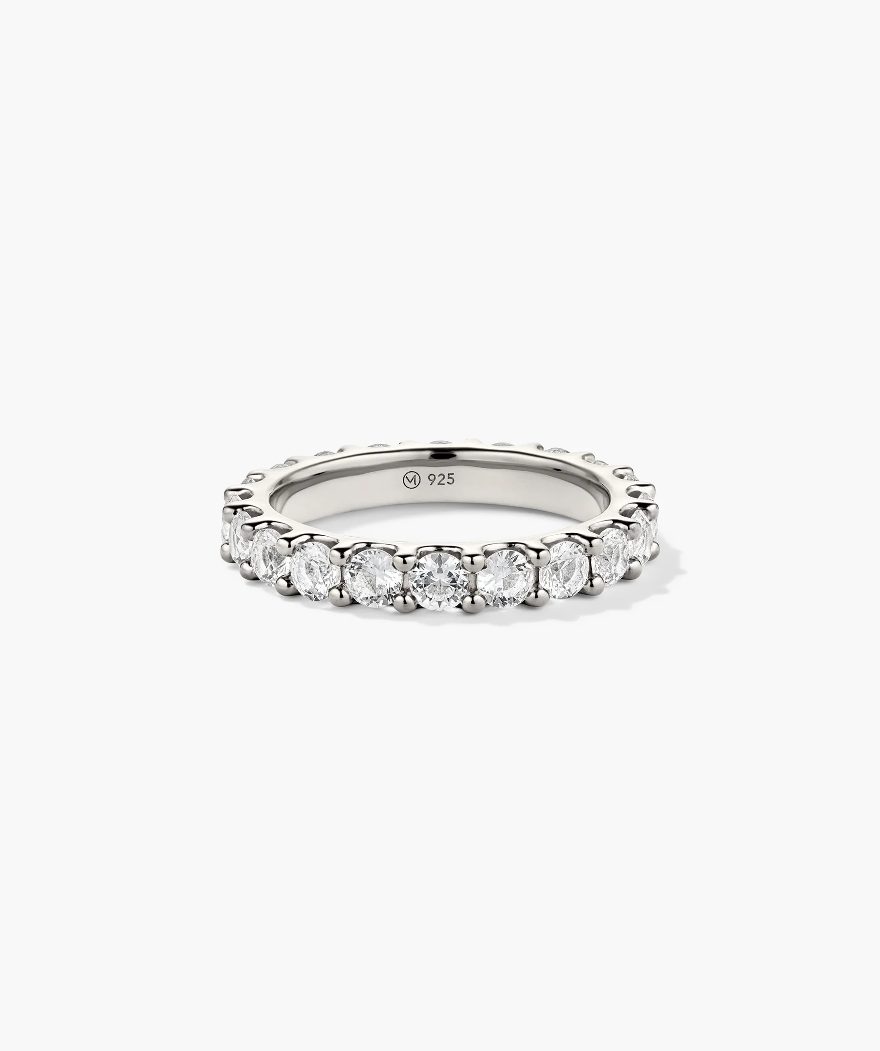 Aurora Lab Grown Sapphire Eternity Ring | Mejuri Fine Crew