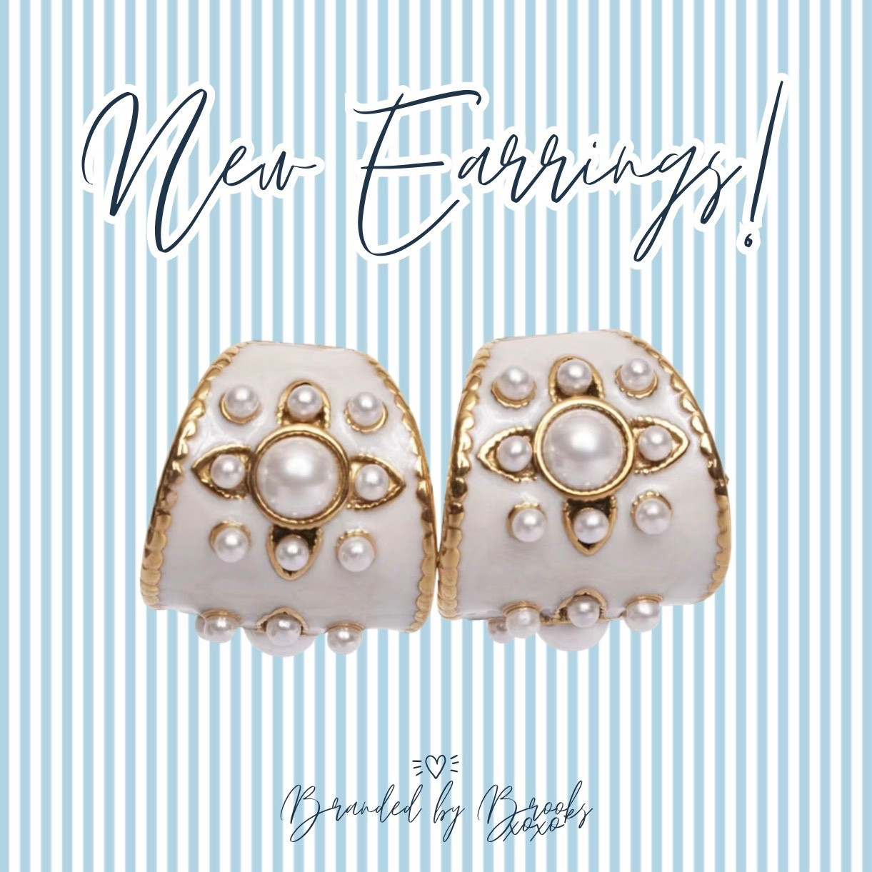 The prettiest gold + white earrings ✨🤍 Such a classic combo that goes with everything — dress them up for date night or keep it chic and simple for everyday. The perfect statement without being over the top!

#LTKSpringSale #LTKootd #LTKWedding