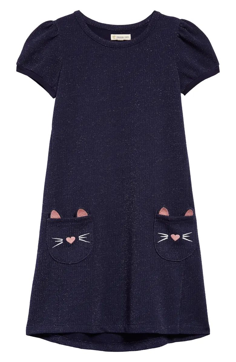 Sparkle Kitty Pocket Dress | Nordstrom