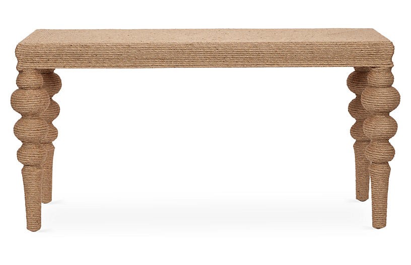 Turned-Leg Ismail Console | One Kings Lane