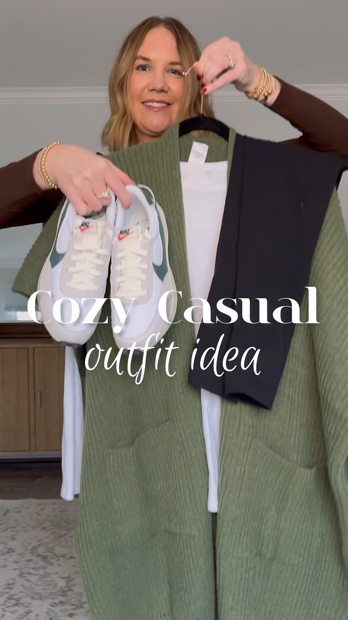 These are my favorite no front seam leggings that also lift your booty! And this is the best layering tunic. I added this gorgeous olive green poncho and everything is on sale for Black Friday!

Cozy casual outfit idea, leggings outfit, thanksgiving outfit, what to wear, how the style, Walmart fashion find, affordable style, inclusive fashion, over 40 fashion, Amazon fashion 

#LTKStyleTip #LTKSeasonal #LTKWatchNow