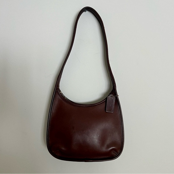 Coach ERGO Vintage Mini Zip Shoulder Bag, Mahogany Brown | Poshmark