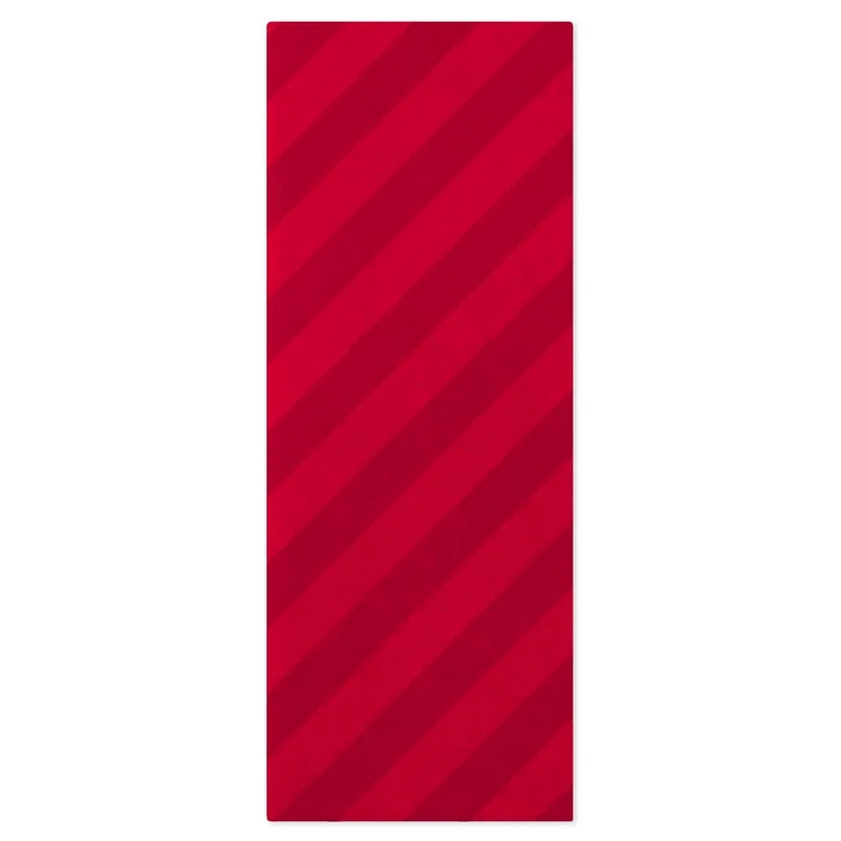 Hallmark Valentine's Day Tissue Paper (Diagonal Red Stripes) 6 sheets | Walmart (US)