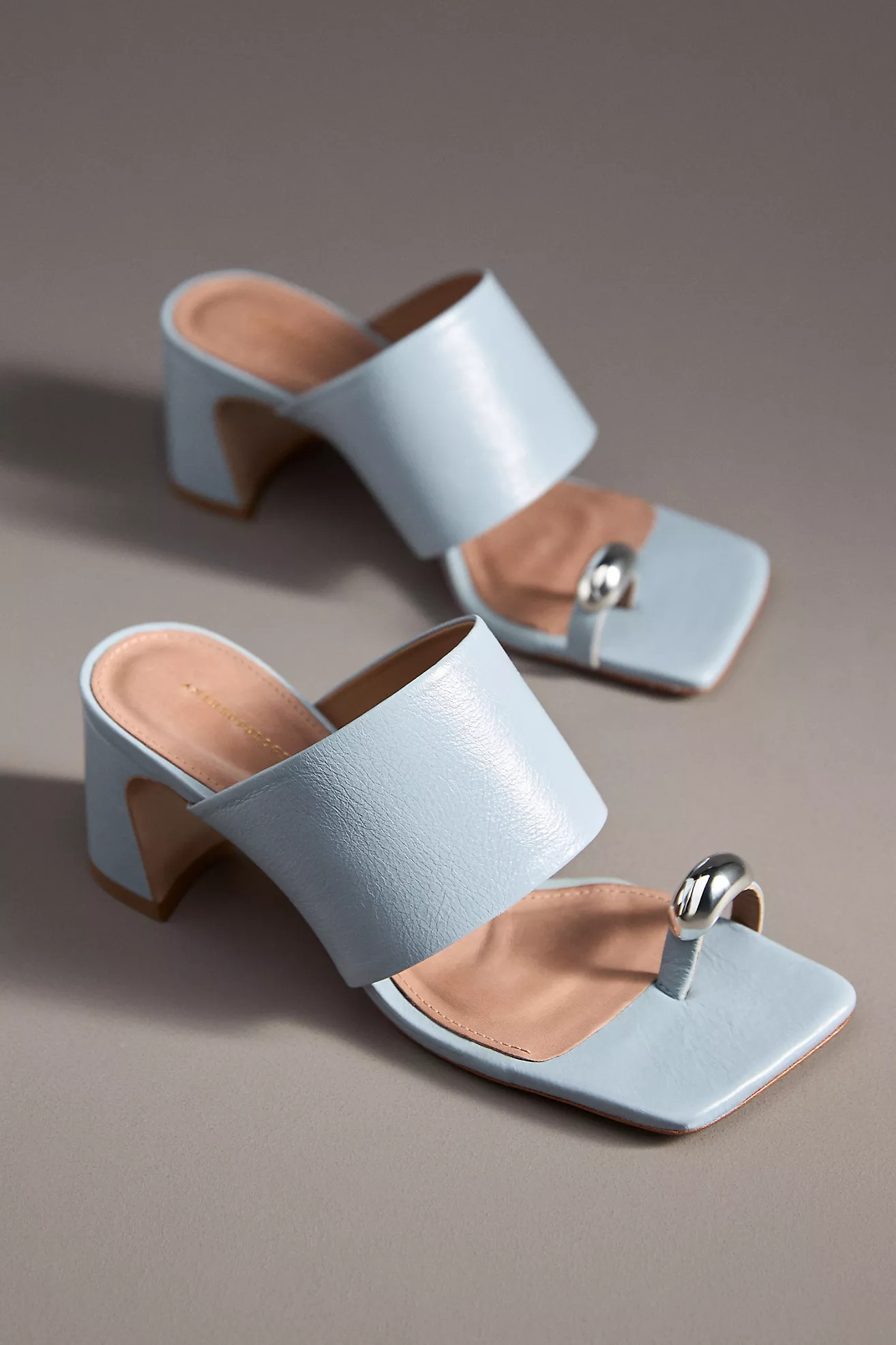 By Anthropologie Toe-Ring Block-Heel Mules | Anthropologie (US)