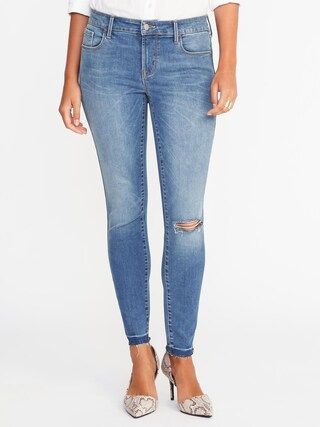 Mid-Rise Built-In Sculpt Rockstar Ankle Jeans for Women | Old Navy US