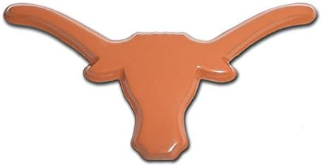 Texas UT Longhorns Metal Auto Emblem (Orange) | Amazon (US)