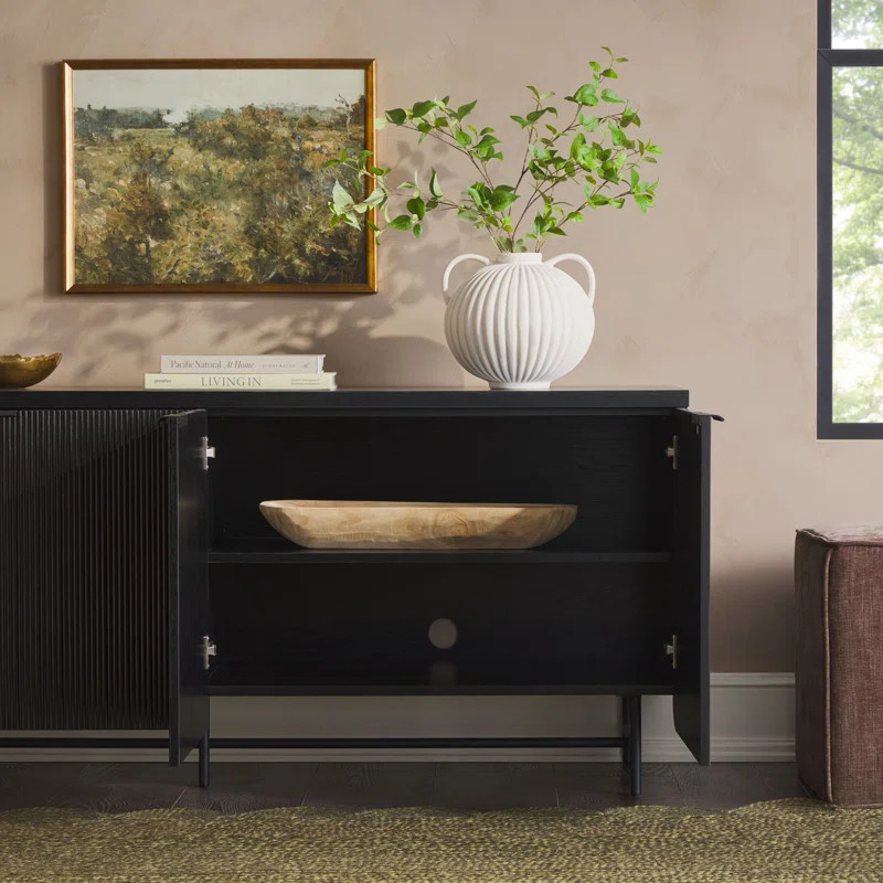 Ludlow Reeded 4-Door Sideboard | Wayfair North America