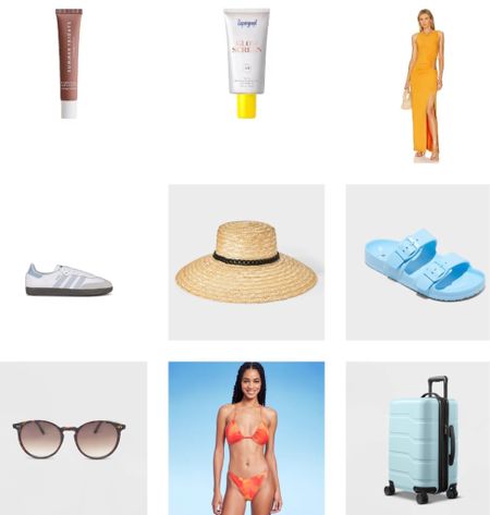 Dress. Vacation essentials. Vacation outfit. Carry on. Sun hat. Summer Fridays. Super goop  

#LTKtravel #LTKfindsunder50 #LTKswim