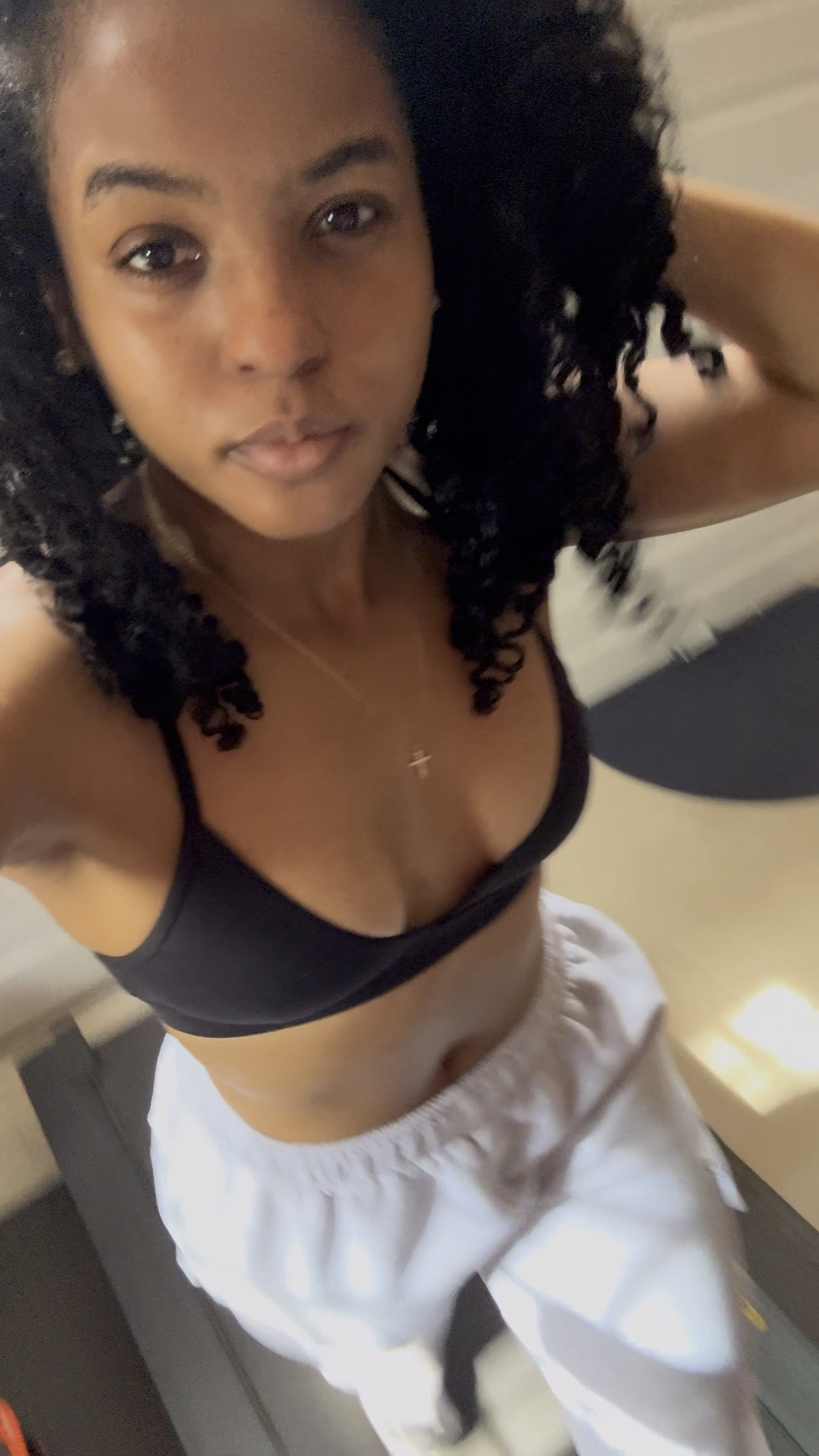 My fave sportsbra with my fave sweatpants 

#LTKFitness #LTKActive