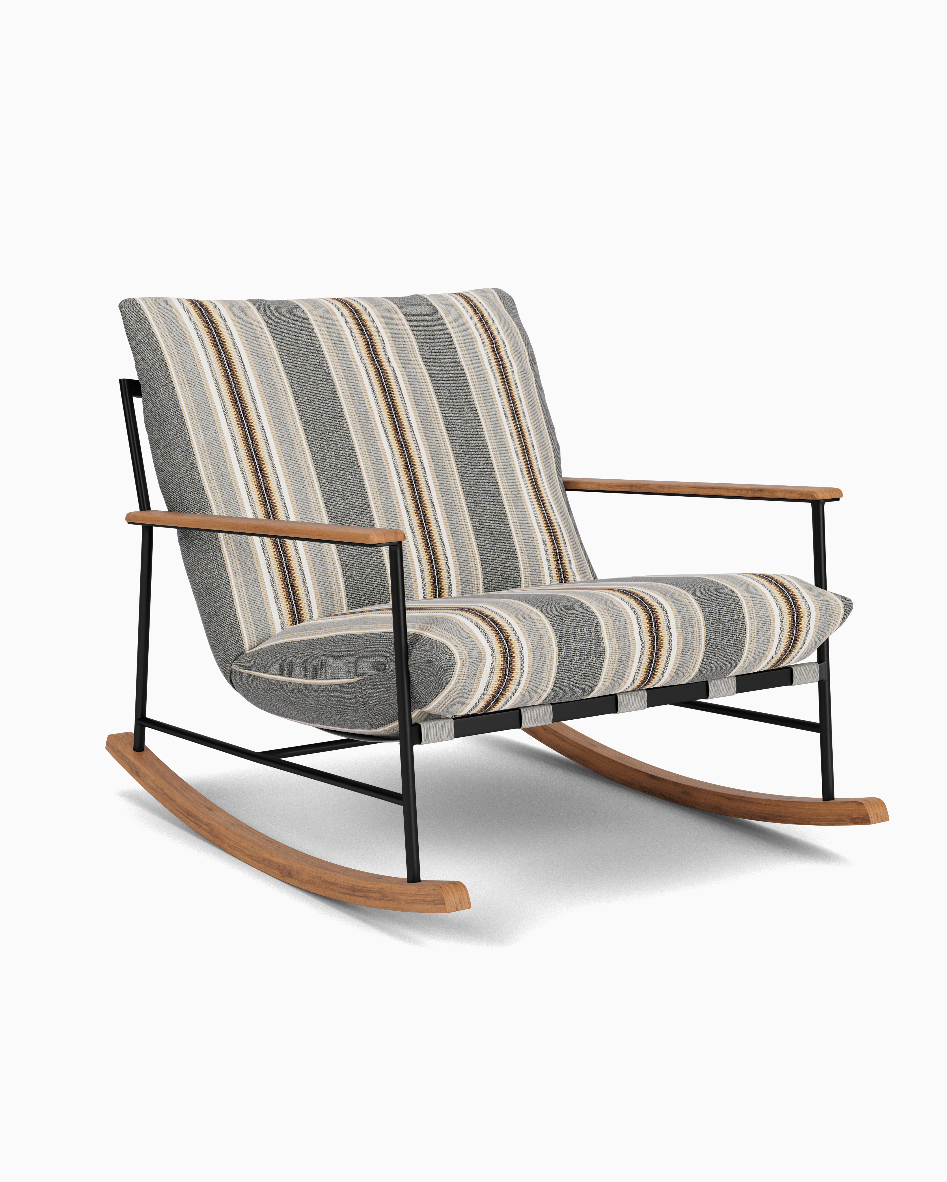 Outdoor Vail Rocker | Modern Outdoor Lounge Rocking Chair | Denver Modern