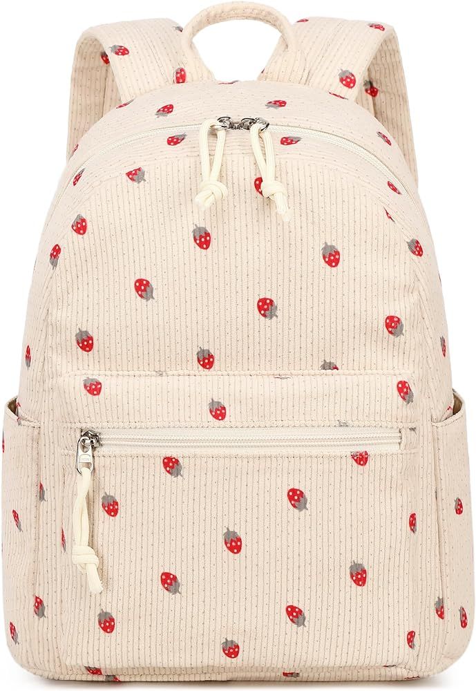 Bluboon Girls Mini Backpack Womens Small Backpack Purse Teens Cute Casual School Bookbag(Corduroy... | Amazon (US)